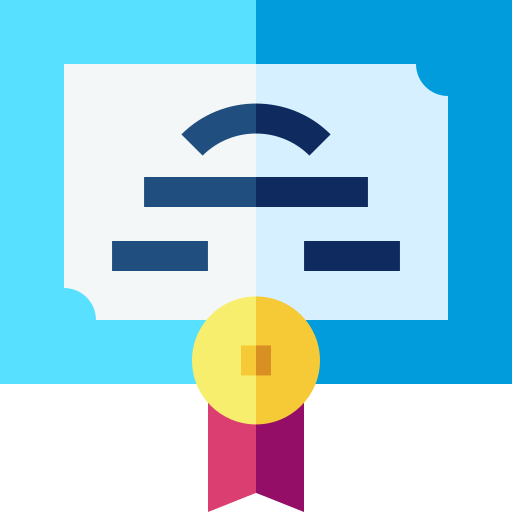 자격증 무료 아이콘