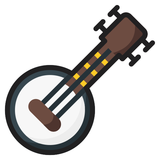 banjo Icône gratuit banjo Icône gratuit