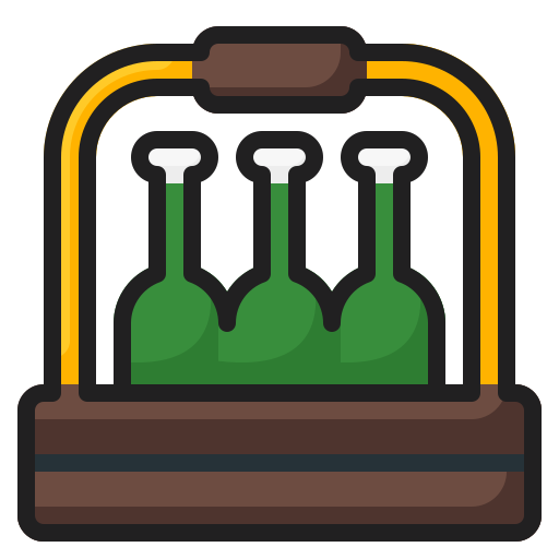 caja de cerveza icono gratis