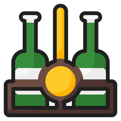 caja de cerveza icono gratis