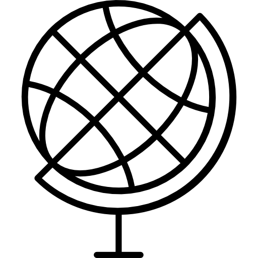 globo terráqueo icono gratis