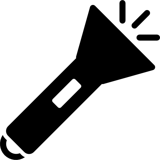 Flashlight free icon