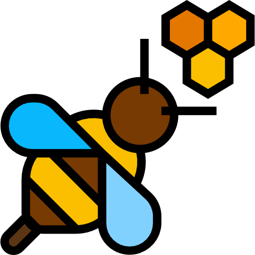 abeja icono gratis