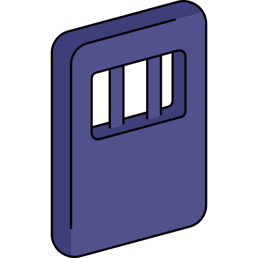 celda de prisión icono gratis