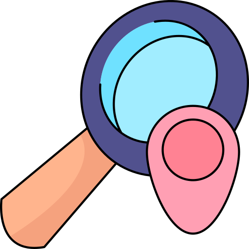 localización icono gratis