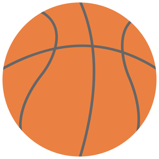 Basket Ball Generic Flat Icon