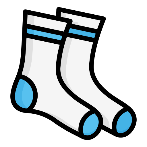 Baby Socks Generic Outline Color icon