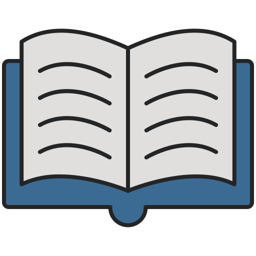 Open book - free icon