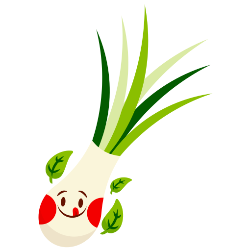 Spring onion free sticker Spring onion free sticker