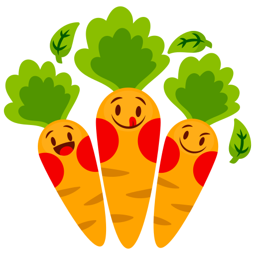 karotte kostenlos Sticker karotte kostenlos Sticker