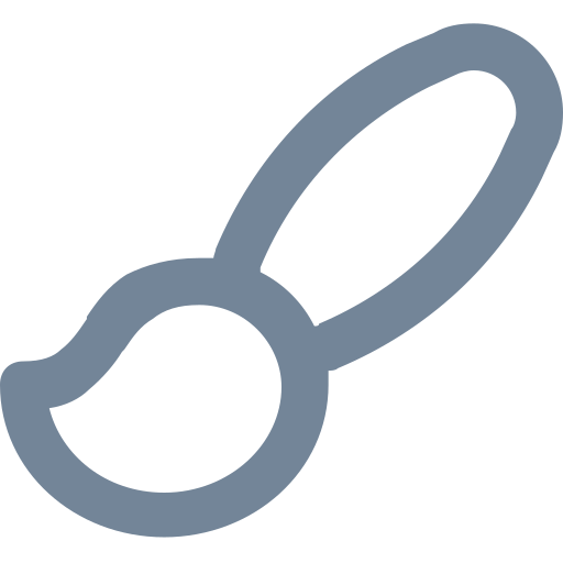 cepillo icono gratis