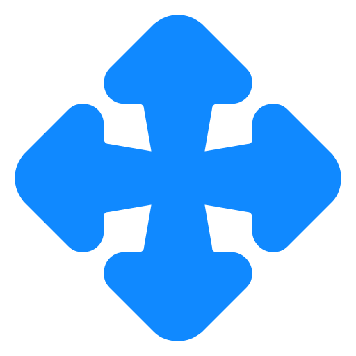 Move Generic Blue icon