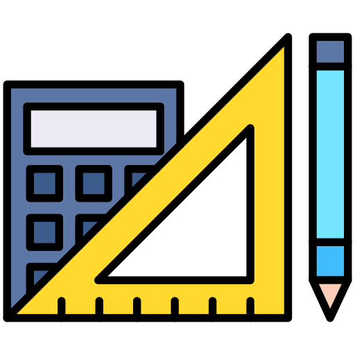 matemáticas icono gratis