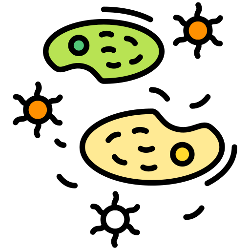 Microbe Generic Color Lineal Color Icon