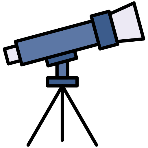 Telescope free icon Telescope free icon