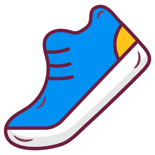 zapatos de gimnasia icono gratis