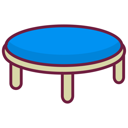 trampolín icono gratis