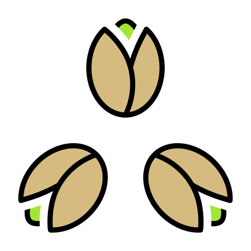 pistacho icono gratis