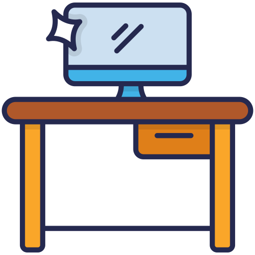 schreibtisch kostenlos Icon