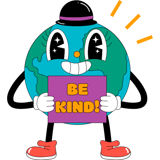 world kindness day gratuit sticker