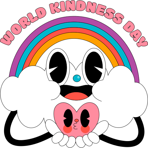 World Kindness Day free sticker