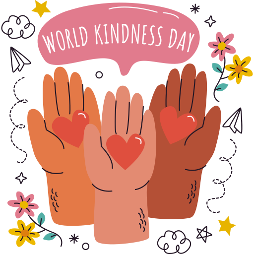 World Kindness Day free sticker