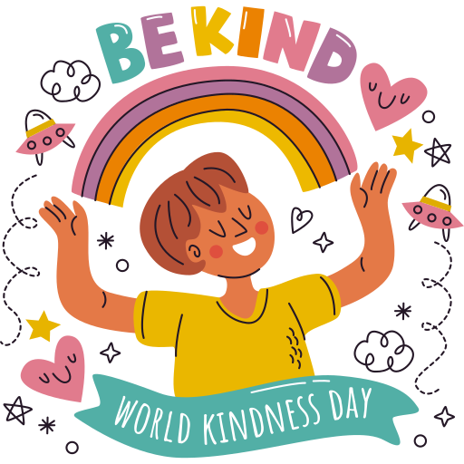 Stickers de World kindness day Stickers de personas gratis