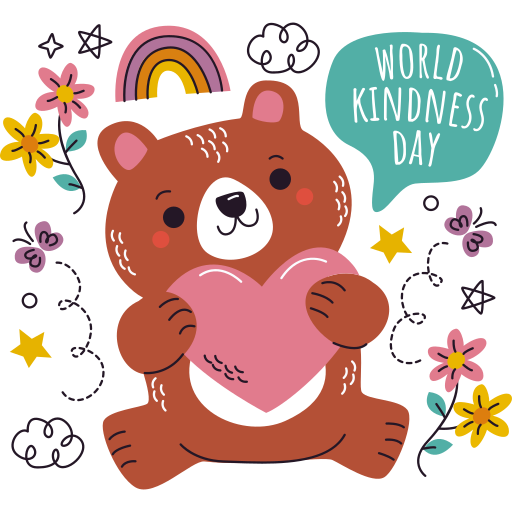 World Kindness Day free sticker