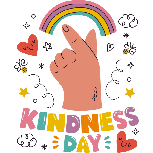 World Kindness Day free sticker