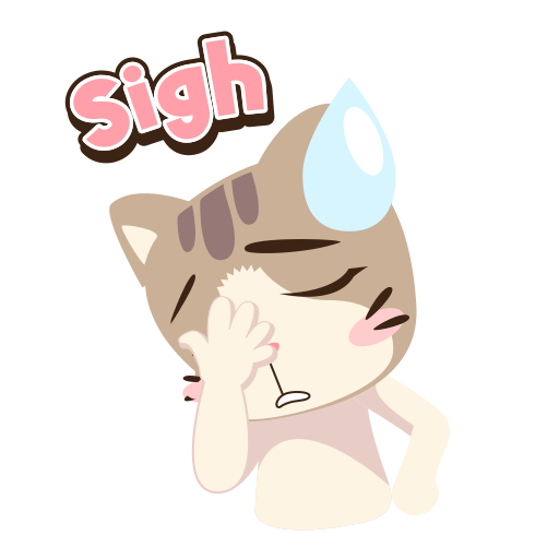 Sigh free sticker Sigh free sticker