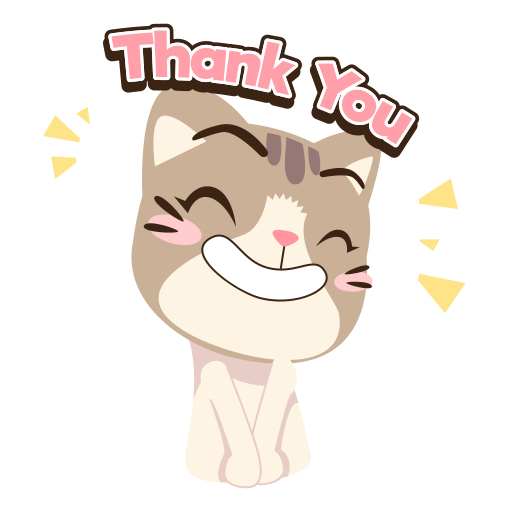 Thank you Stickers - Free animals Stickers