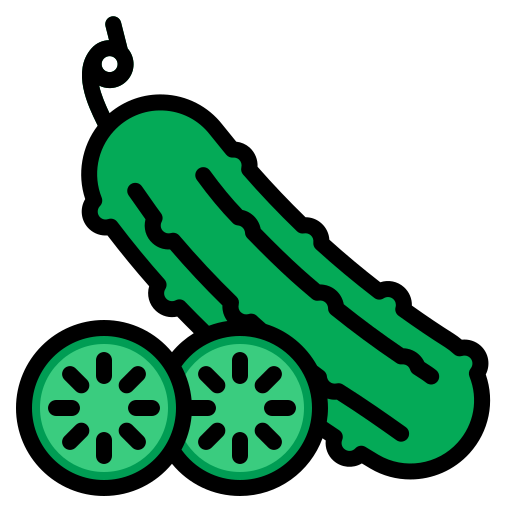 Cucumber Generic Outline Color icon