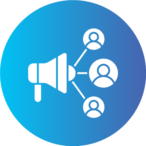 social media marketing icono gratis