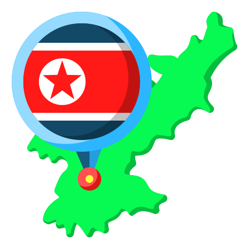 corea del norte icono gratis