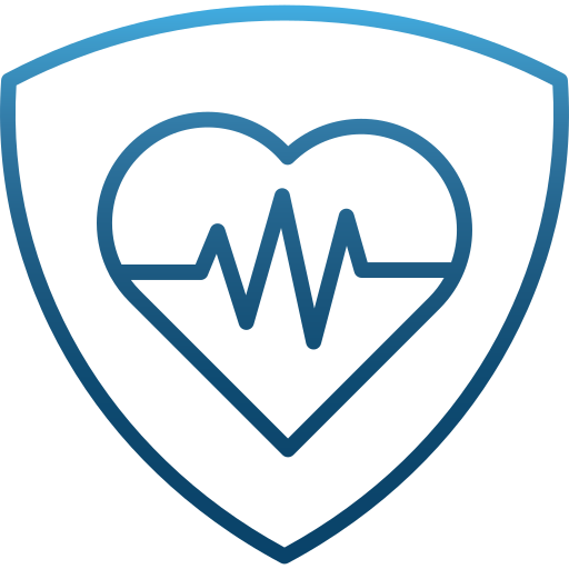 seguro de salud icono gratis