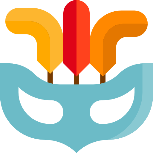 mascarada icono gratis