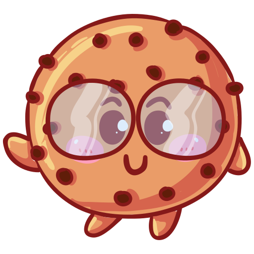 Cookie Generic Outline Color icon