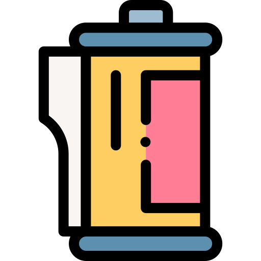 rollo de película icono gratis