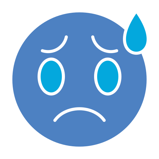 preocupado icono gratis