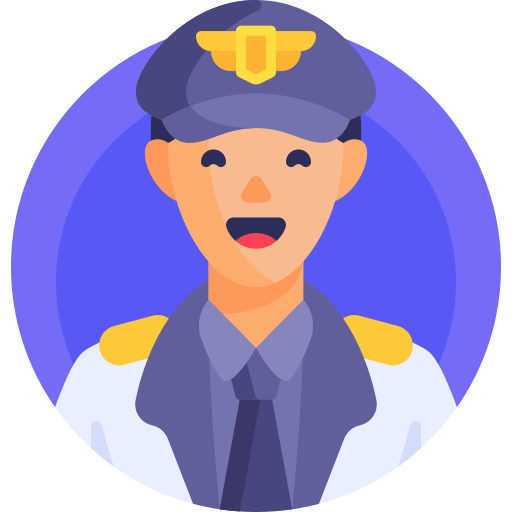 piloto icono gratis