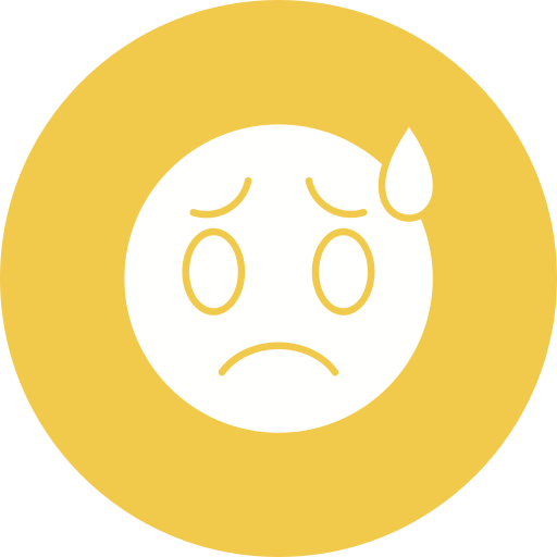 preocupado icono gratis