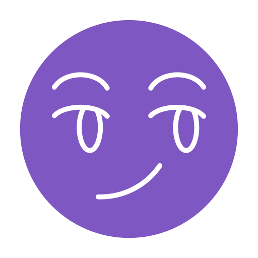 sourire narquois Icône gratuit sourire narquois Icône gratuit
