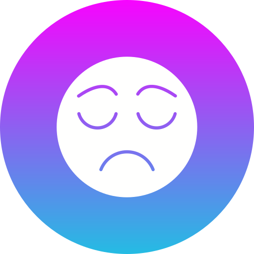 Sad - free icon