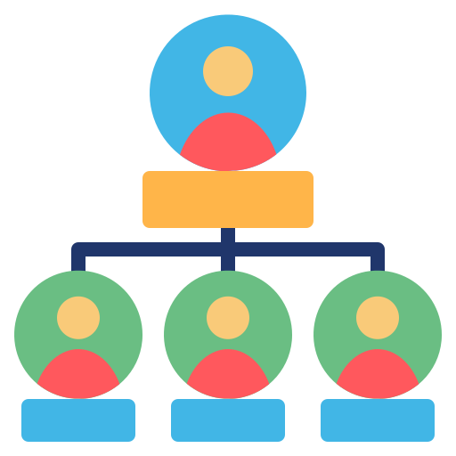 organización icono gratis