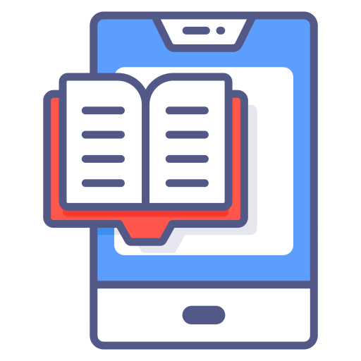 Online book - free icon