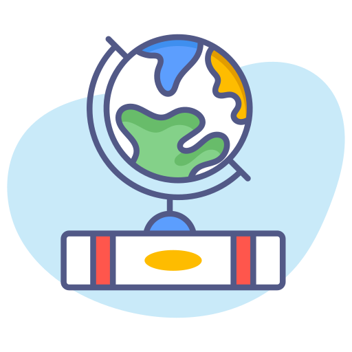 geografía icono gratis