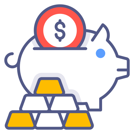 Piggy bank free icon