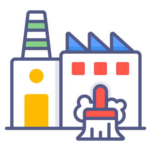 Factory Generic Outline Color icon