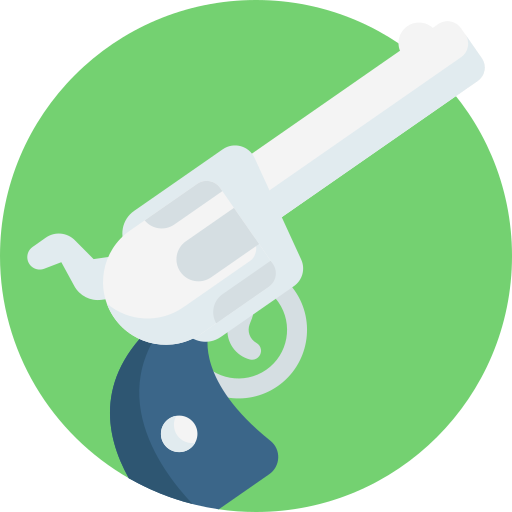 revólver icono gratis revólver icono gratis