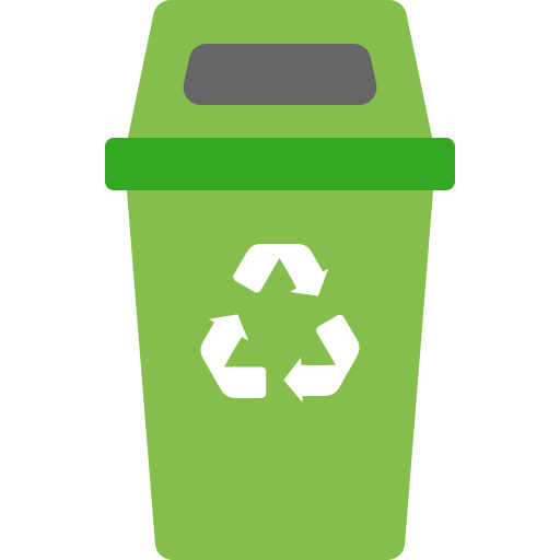 papelera de reciclaje icono gratis